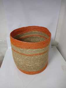 Special offer Round <b>Seagrass</b> Rope <b>Basket</b> with Lid Handwoven Natural Storage Organizer for Bedroom Living Room & Nursery - Product Image 4