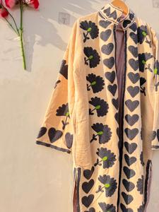 Vestidos Largos Bordados Suzani al por Mayor |   Fabricante de Vestidos Maxi de Algodón Bohemio en India - Product Image 3