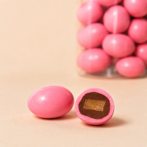 Pink <b>Chocolate</b> Covered Dried Guava Sweets In Custom Box Packaging For Healthy Food Wholesale Exporters - Product Image 3