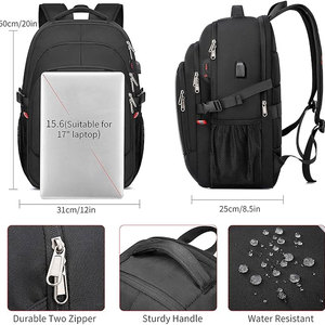 Stylish Design Custom Logo Comfortable Shoulder <b>Straps</b> Multi Pocket Large Capacity Lightweight Soft Breathable School Back Pack - Product Image 4