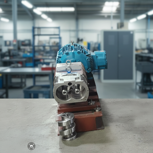 Maquinaria de bomba de doble tornillo de acero inoxidable de alta calidad para la transferencia de fluidos higiénicos en las industrias de biotecnología y bebidas - Product Image 3