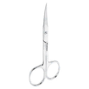 Tijeras para cutículas rectas de acero inoxidable de primera calidad, la mejor tijera rusa para cutículas para el cuidado y aseo de uñas de precisión - Product Image 1