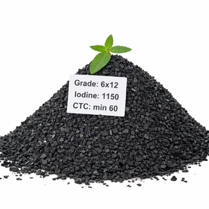 ถ่านกัมมันต์เปลือกมะพร้าวแบบเม็ดขนาด 6x12  ค่า CTC สูง เกรดสำหรับการสกัดทอง  สารดูดซับทองคำ ความบริสุทธิ์ 99% สำหรับการส่งออกจำนวนมาก - Product Image 2