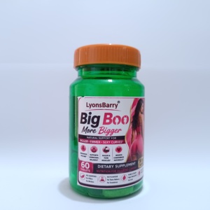 Complément alimentaire Big Boo pour l'amélioration mammaire, soutien naturel pour des seins plus gros, plus fermes et plus volumineux - Product Image 1