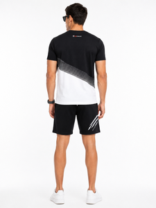 Ensembles de vêtements de sport personnalisés unisexes avec logo, ensembles d'été, vêtements en deux pièces, t-shirt en coton, ensembles de shorts - Product Image 4