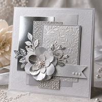 Papier cartonné argenté premium 12x12 avec paillettes et effet miroir, spécial pour l'artisanat DIY, la création de cartes, le scrapbooking, les journaux et la découpe.