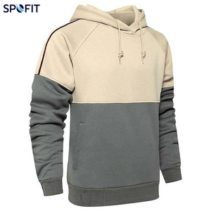 Pull à Capuche Ample en Coton Respirant pour Homme Grande Taille, Couleur Unie, Doublure Hiver, Vente en Gros - Product Image 3