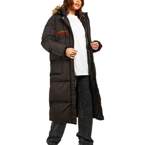 Veste d'hiver rembourrée imperméable de haute qualité pour homme, personnalisée, à capuche, matelassée, avec broderie en coton pour homme et femme - Product Image 4