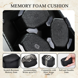 Estuche para Relojes de Alta Calidad para 3 Relojes, Motor Silencioso con Sensor de Luz Inteligente, 2 Modos de Rotación - Product Image 2