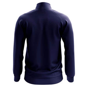 Color Block Track <b>Jacket</b> <b>Men</b> Zip Up Sweatshirt Stand Collar <b>Long</b> Sleeve Sports Outerwear Warmup <b>Jacket</b> - Product Image 2