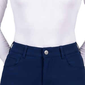 Leggings d'équitation pour femmes bleu roi, taille haute, extensibles, avec grip en silicone sur toute la surface, pour l'entraînement sportif - Product Image 4