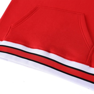 Sorority <b>Red</b> Crew Neck Unisex Sweatshirt Latest Style Casual Wear Embossed Print Fleece Fabric 100% Cotton Winter - Product Image 5