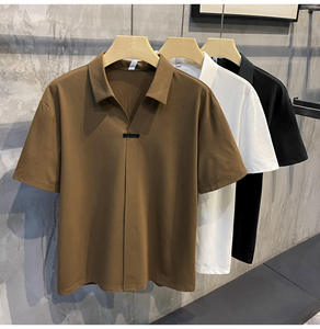 Camisa de Manga Corta Premium para Hombre, Corte Entallado, Resistente a las Arrugas, Secado Rápido, Ropa de Negocios - Product Image 3