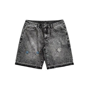Wholesale Men's <b>Denim</b> Shorts Custom Made OEM High Quality <b>Material</b> with Custom Colors Size and Logo Breathable <b>Denim</b> Short - Product Image 1