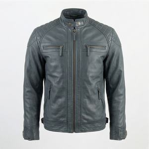 Chaqueta de Motociclismo de Cuero PU Transpirable para Hombre de la Mejor Calidad, Nueva Colección de Invierno con Protecciones Desmontables - Product Image 1