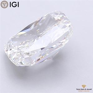 Diamante Cultivado en Laboratorio CVD con Certificado IGI, Corte CUSHION, 3.00 Quilates, Color D, Claridad VS1, para Collar o Pendiente, Pure Elegance - Product Image 3