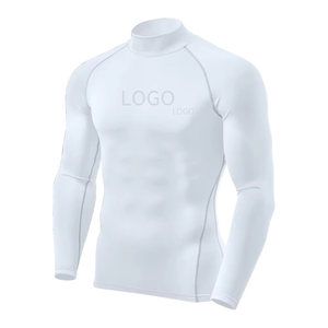 Maillot de compression MMA pour homme, sur mesure, manches longues, impression numérique, Spandex/Polyester, respirant, séchage rapide - Product Image 3