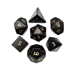 High quality stone <b>dice</b> black shungite Gemstone Engraved goldstone Custom <b>Dice</b> <b>Sets</b> Viking natural Crystal Stone <b>Dice</b> Wholesaler - Product Image 5