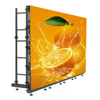 Sistema Completo de Paneles LED Flexibles para Interiores y Exteriores, de Paso Fino, para Alquiler en Eventos, 500mmx1000mm, Pantallas LED para Fondos y Señalización