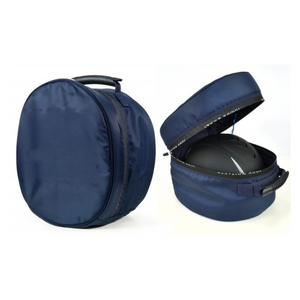 Sac de transport respirant pour casque avec panneaux en maille, doublure intérieure protectrice, poignée ergonomique, coutures de haute qualité, forme compacte, en vente - Product Image 2