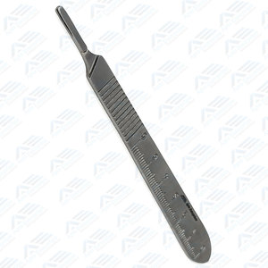 Manche de couteau chirurgical manuel en acier inoxydable, lame détachable de qualité supérieure, manche de scalpel pour chirurgie de précision - Product Image 4
