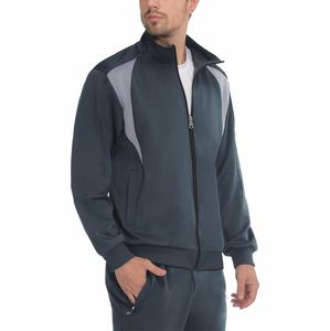 Veste de sport légère pour homme, zippée, respirante, séchage rapide, avec logo personnalisé, pour entraînement et course à pied. - Product Image 2