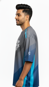 เสื้อยืดพิมพ์ซับลิเมชันโอเวอร์ไซส์สำหรับผู้ชาย - Product Image 5