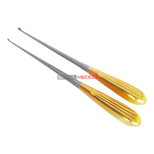 Curetas Óseas de 215 mm y 2,4 mm, 332-486-300, Instrumento Ortopédico de Precisión de Acero Inoxidable Quirúrgico Manual, Alta Calidad, con Marcado CE - Product Image 1