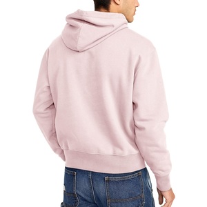 เสื้อฮู้ดดี้สีพื้นแบบสบายๆ ดีไซน์สั่งทำได้ – เนื้อผ้านุ่ม อุ่นสบาย ทันสมัย ใส่สบาย เป็นมิตรต่อสิ่งแวดล้อม ระบายอากาศได้ดี ผลิตจากผ้าฝ้าย 100% - Product Image 4
