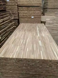 Paneles de Muebles personalizados ecológicos, tableros de unión de dedo de 1220x2440mm, diseños modernos, madera de caucho, pino, Arce, 1 año de garantía E1 - Product Image 5