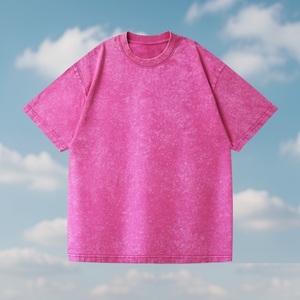 เสื้อยืดโอเวอร์ไซส์สไตล์วินเทจแบบย้อมสีพิเศษ ยูนิเซ็กซ์ ผ้าฝ้าย 230 กรัม พิมพ์ลายแบบแอซิดวอช เป็นมิตรต่อสิ่งแวดล้อม สตรีทแวร์ ทรงหลวม ไหล่ตก รับผลิตแบบ OEM - Product Image 5