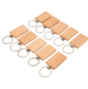 Llavero de Madera Personalizado al por Mayor, Accesorio para Llaves, Artesanía de Alta Calidad, Llavero Moderno - Product Image 6