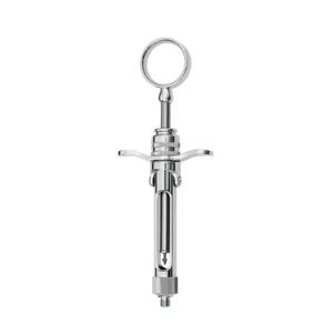 Seringue manuelle en acier inoxydable pour dentisterie, cartouche colorée, seringue d'anesthésie 18 ml, certifiée CE ISO 13485, haute qualité - Product Image 1