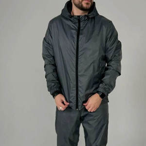2026 Top Sale Custom Windbreaker Wholesale Tracksuits for Men Zip <b>up</b> Two Piece Nylon Outdoor Waterproof Clothing Set for <b>Boys</b> - Product Image 5