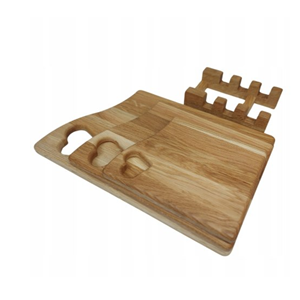 Juego de Tablas de Cortar de Madera de Acacia Vietnamita Premium, Duraderas y Antideslizantes, para Cocina, Hotel, Restaurante, Bandejas de Servicio - Product Image 5