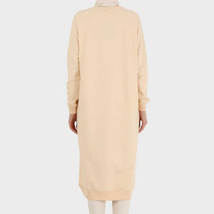 Best Quality 2025 <b>Long</b> Islamic Custom Modest Hoodie <b>Sweatshirts</b> for Ladies Fashionable Fashion <b>Long</b> Length Muslim Hoodies - Product Image 5