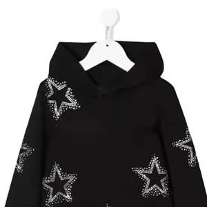 Sudadera con Capucha de Forro Polar para Hombre, Diseño Casual con Pedrería, Resistente al Viento y Transpirable, Éxito de Ventas Invierno 2026 - Product Image 4