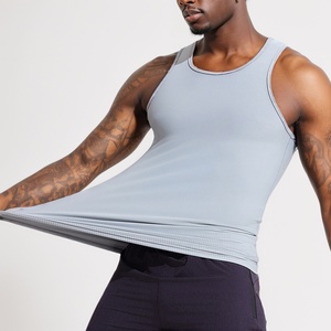 Camiseta Deportiva de Secado Rápido con Logotipo Personalizado para Hombre, Chaleco Deportivo sin Mangas, Camiseta de Fitness, Ropa de Gimnasio para Hombre - Product Image 5