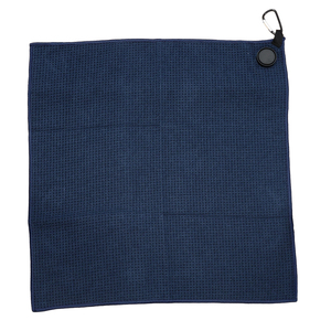 High Performance Water Absorbing Golf <b>Waffle</b> Towel For All Weather Good Quality Cotton Sports Golf Towel with Hook - Product Image 4