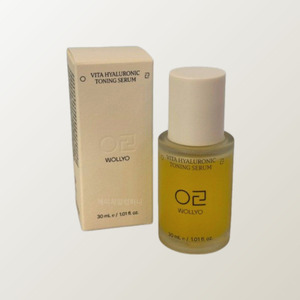 Suero iluminador de la piel WOLLYO Korean Vita Hyal Toning Serum 30ml Hecho en Corea Amarillo / Dorado Vitamina C Unisex - Product Image 4
