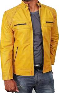 100 Percent <b>Leather</b> <b>Jacket</b> For Men In Different Color New And Trendy Design <b>Leather</b> <b>Jacket</b> For Men Stylish Men <b>Leather</b> <b>Jacket</b> - Product Image 4