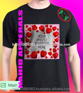 T-shirt personnalisé en gros, couleur blanche unie, manches courtes pour homme, coton orienté export, col rond, personnalisable, en provenance du Bangladesh - Product Image 6