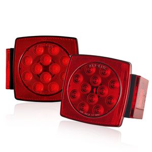 Kit de luces traseras LED para remolque de 12V, arnés de iluminación de remolque impermeable para barco, camión, caravana, parada de autobús, lámpara de liquidación de matrícula - Product Image 1