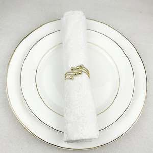 Anillos de Servilleta de Metal de Lujo con Acabado Elegante para Bodas, Campamentos y Cenas Elegantes - Ecológicos y Duraderos - Product Image 4