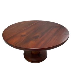 Soporte de Madera Decorativo, Ecológico, No Tóxico y Hecho a Mano para Pasteles, Presentación Rústica de Postres para Bodas - Product Image 1