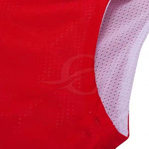 Maillot de basket sans manches confortable pour hommes grandes tailles, respirant, personnalisable, pour sports de plein air - Product Image 2