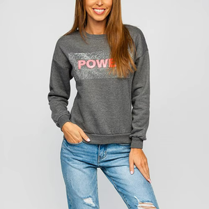 Sweat-shirts basiques pour femmes, en coton, à capuche oversize, col rond, manches longues, pull décontracté pour filles et femmes - Product Image 1