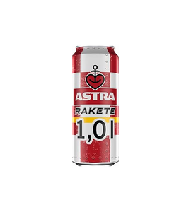 Cerveza Astra Rakete con Vodka Cítrico, 27 x 0.33L, Caja Reutilizable, 5.9% ABV, Venta al Por Mayor, Suministro a Granel, Exportación Global - Product Image 1