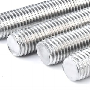 Tige filetée GI 12 mm en fer galvanisé, barre filetée robuste, fixateur industriel, matériel de construction, fournisseur de matériel - Product Image 3