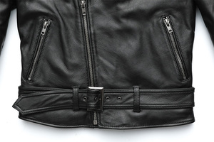 Vestes de moto classiques pour hommes en cuir synthétique enduit, épaisses, pour le printemps – Grande Vente - Product Image 6